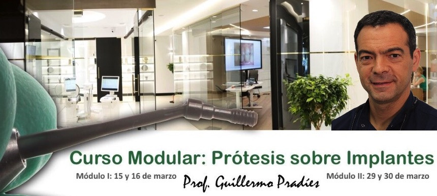 En el Curso Modular de Prótesis sobre Implantes se expondrán las principales indicaciones y consideraciones a tener en cuenta en implantología, tanto a nivel de aleaciones como a nivel de recubrimi