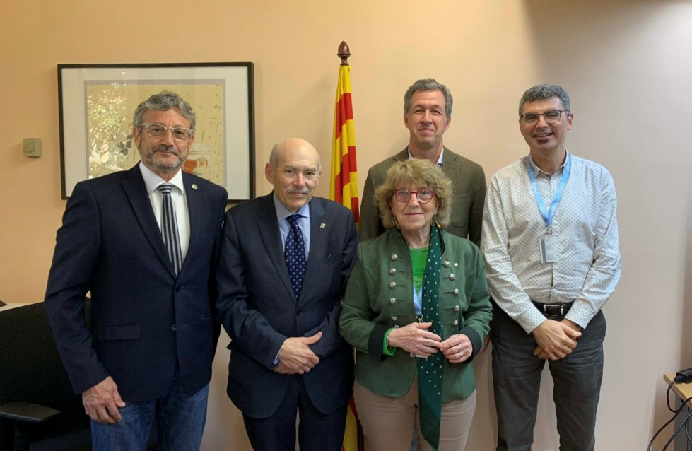 Joan Carrera, Lluis Giner, Carme Bertral, José Nart y Rafael Ruiz