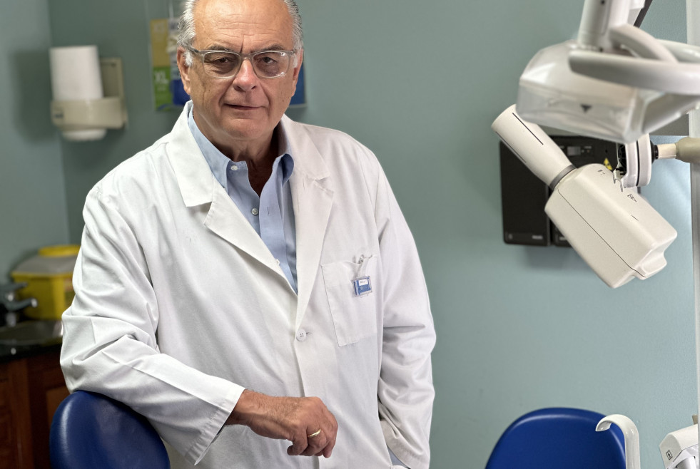 Dr. Francisco Cabrera Panasco. Presidente del Colegio de Dentistas de Las Palmas
