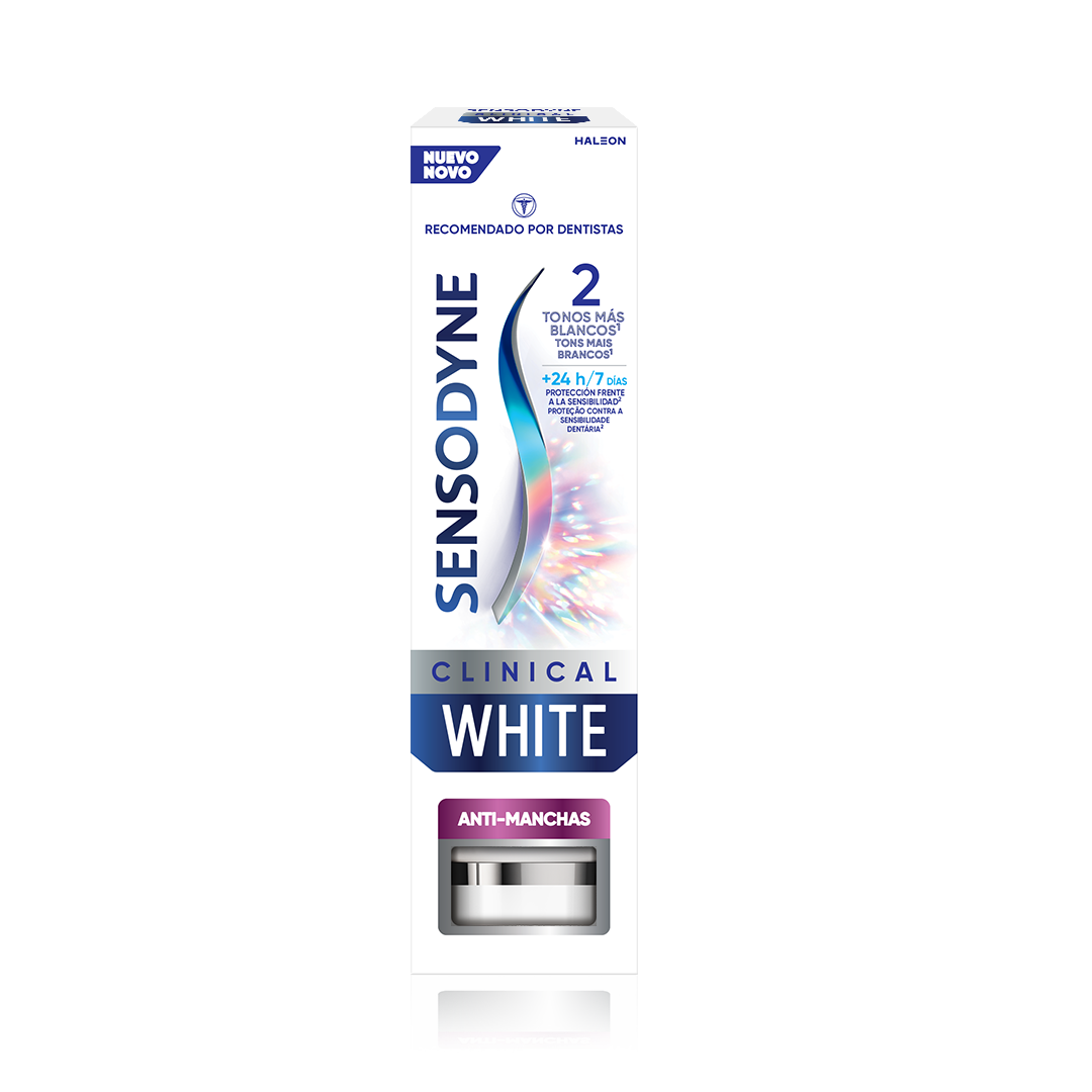 Sensodyne Clinical White Frontal Cartou0301n Anti Manchas