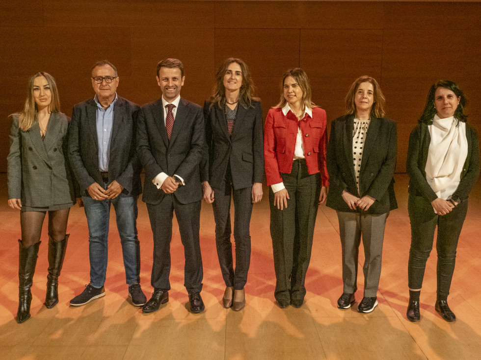 Maria Baus, Jose López Vicente, Rui Figueiredo, Agurne Uribarri, Eneritz Bilbao, Isabel Leco, Elena Luceron