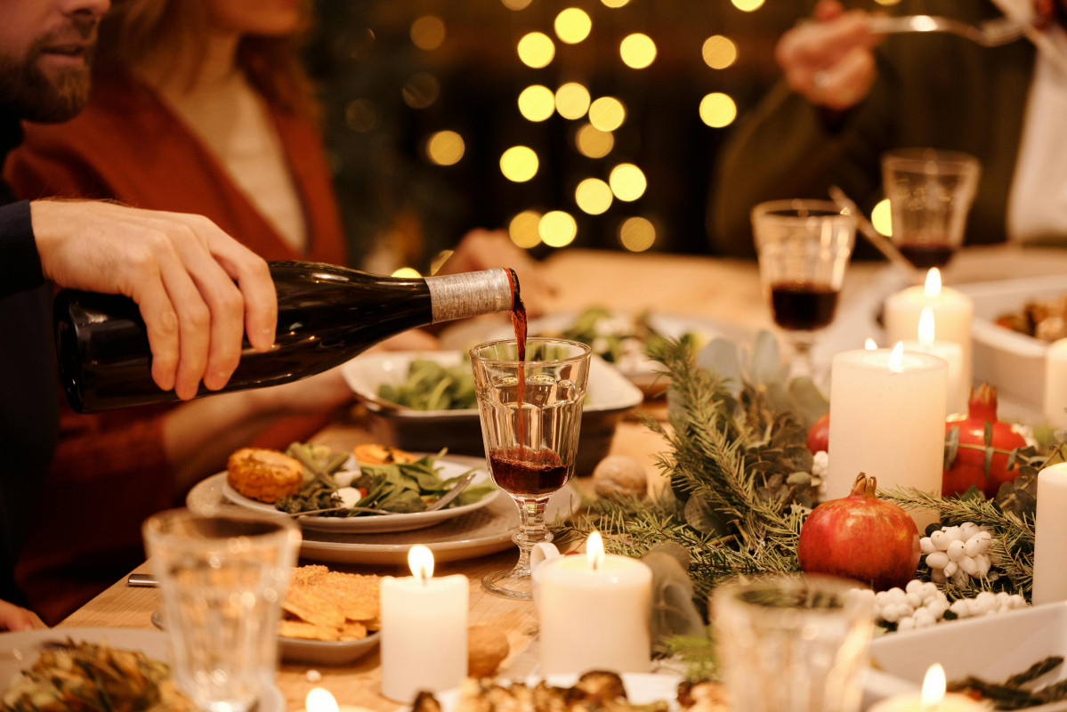 Bebida navidad vino comida pexels nicole michalou 5775055